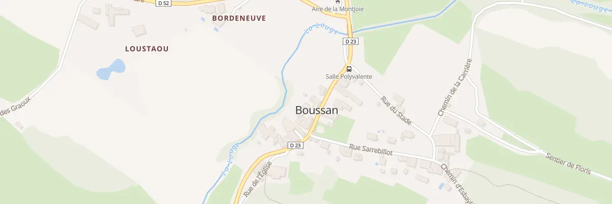 Plan du 43 Le Village à Boussan