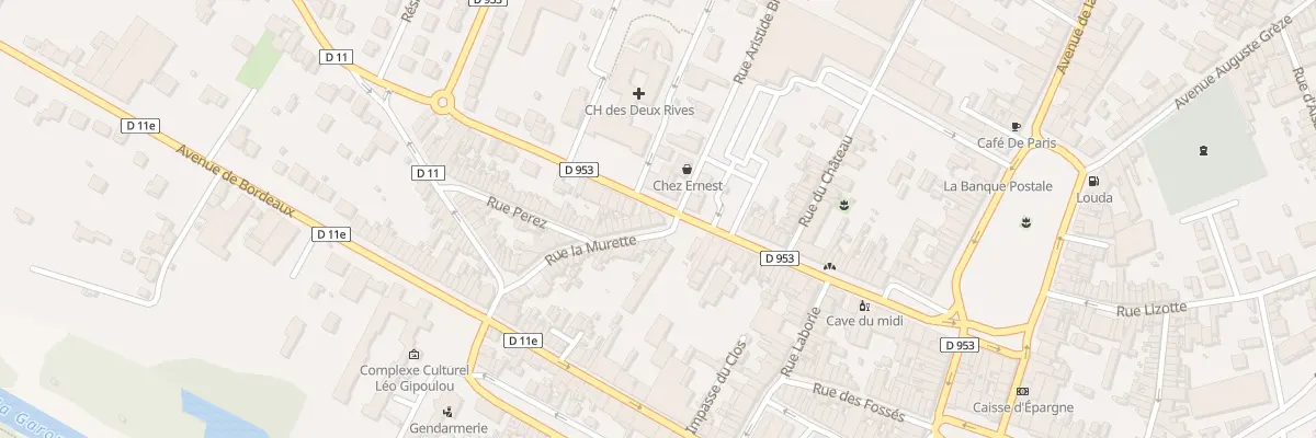 Plan du 45 Bd Victor Guilhem à Valence