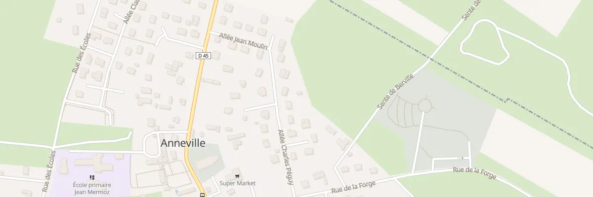 Plan du 6021 All Charles Peguy à Anneville-Ambourville