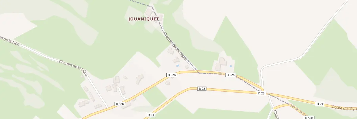 Plan du 2 Goudou à Boussan