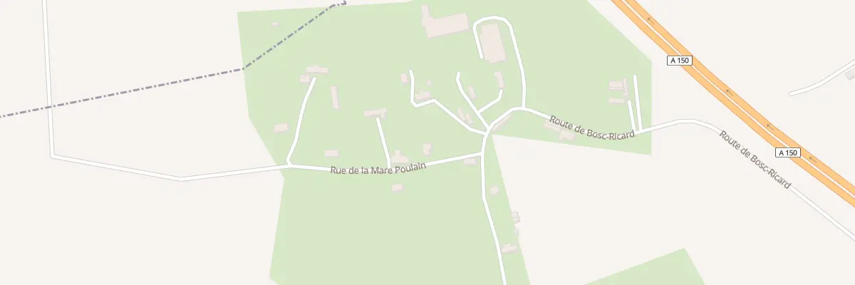 Plan du 40 Rue de la Mare Poulain à Bouville