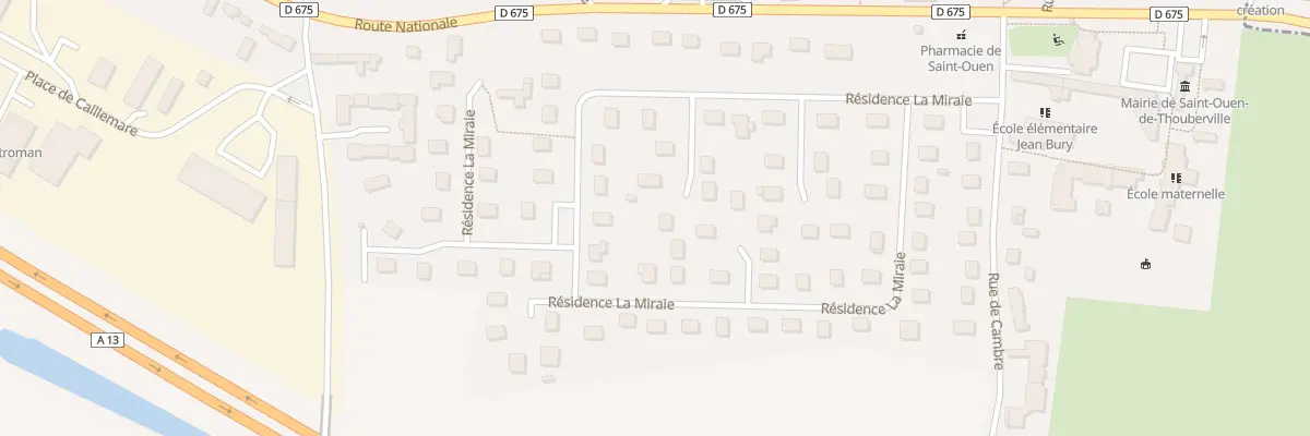 Plan du 64 Res la Miraie à Saint-Ouen-de-Thouberville