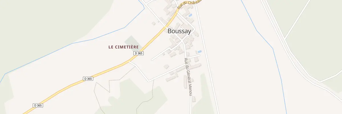 Plan du 5 Imp Dechene 1821-1904 à Boussay