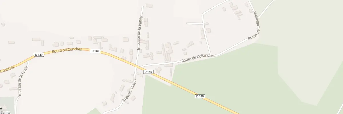 Plan du 7 Rte de Collandres à Sainte-Marthe