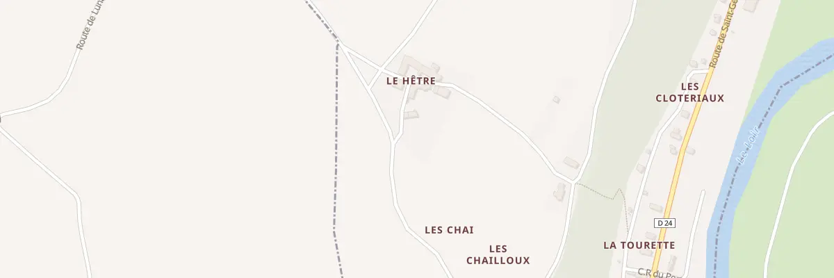 Plan du 2 L’Hetre aux Roches-l’Évêque