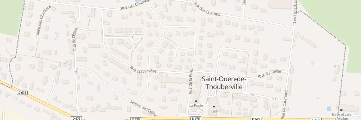 Plan du 3 Sq des Tilleuls à Saint-Ouen-de-Thouberville