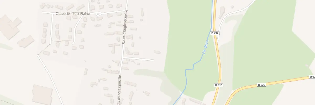 Plan du 20 Rte d’Englesqueville au Bourg-Dun
