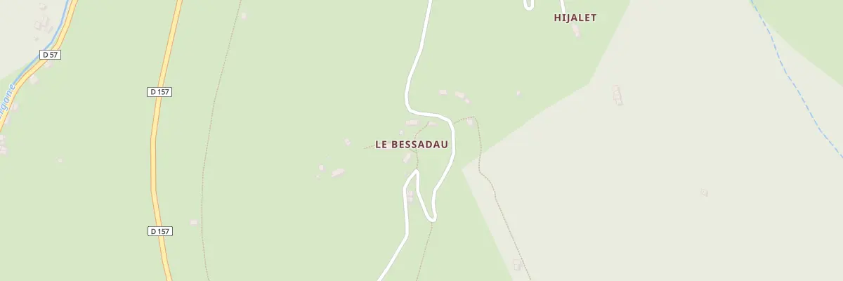 Plan du 94 Bessadau à Saint-Lary