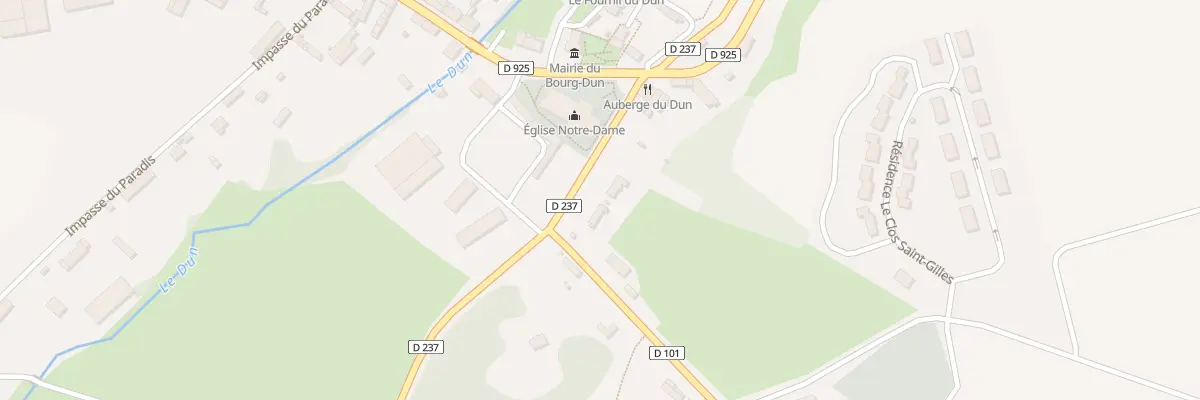 Plan du 3 Rte de Saint Pierre au Bourg-Dun
