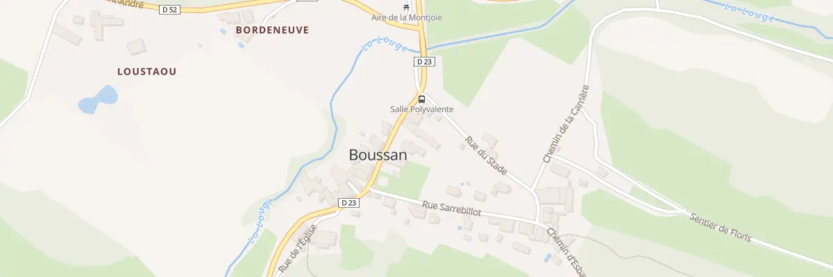 Plan du 41 Le Village à Boussan