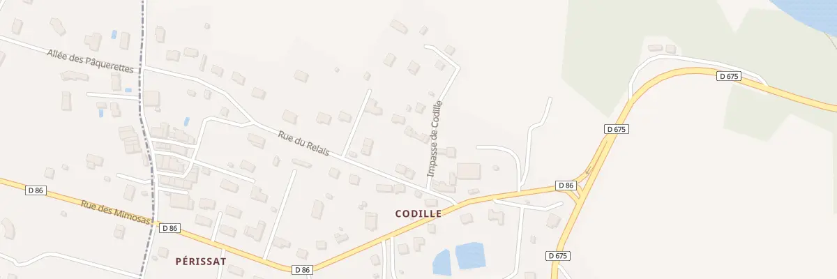 Plan du 7 Imp Codille à Saint-Junien