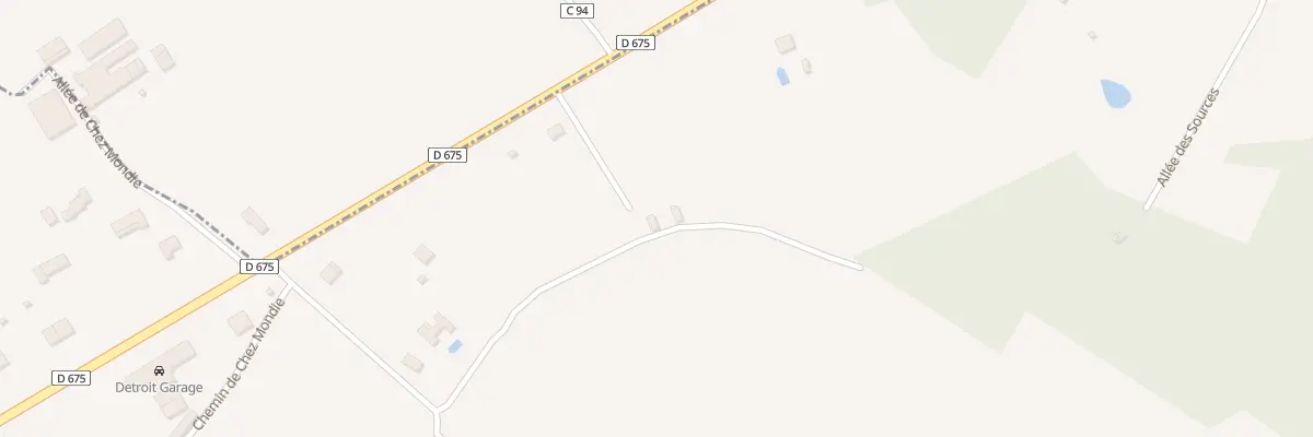 Plan du 16 Rte de Bellevue à Chaillac-sur-Vienne
