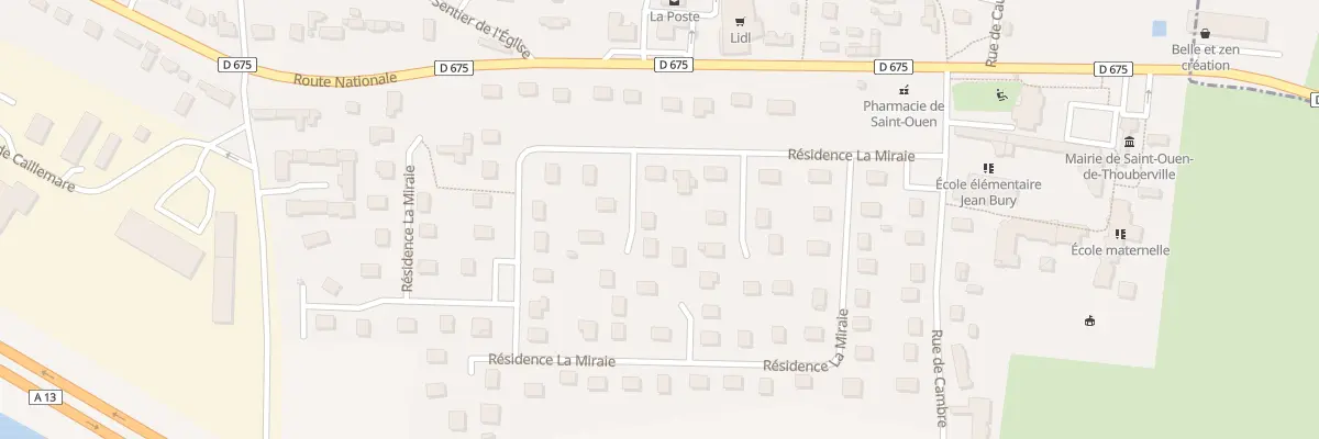 Plan du 57 Res la Miraie à Saint-Ouen-de-Thouberville