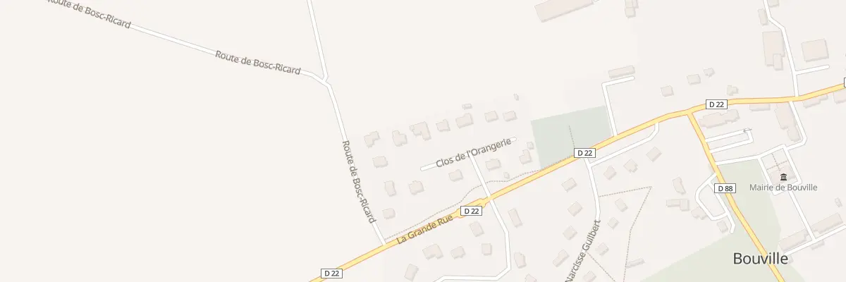 Plan du 5 Clos de l’Orangerie à Bouville