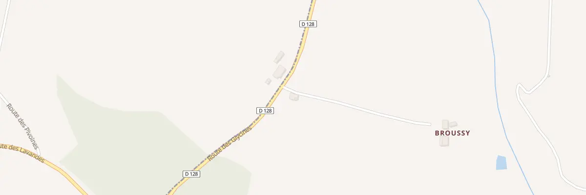 Plan du 2818 Rte des Glycines à Gasques