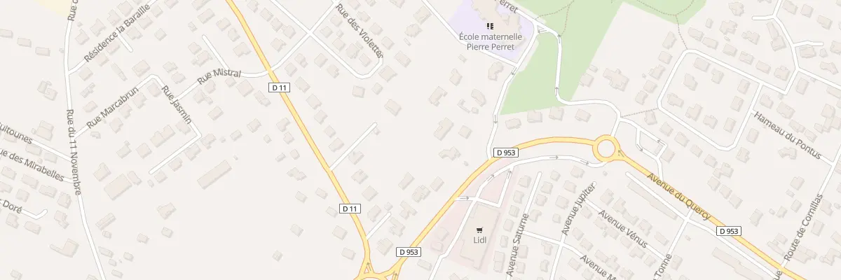 Plan du 8B Rue Pierre Perret à Valence