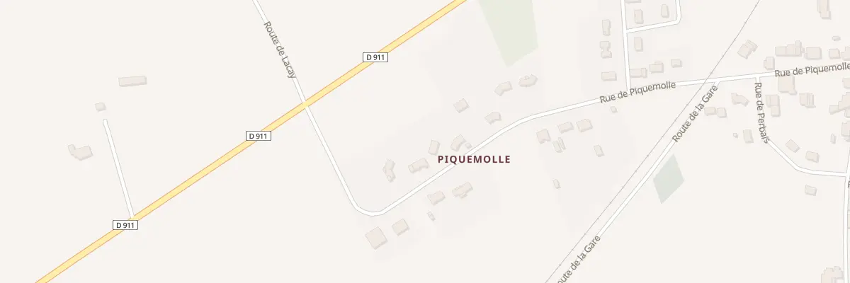 Plan du 271 Rue de Piquemolle à Trentels