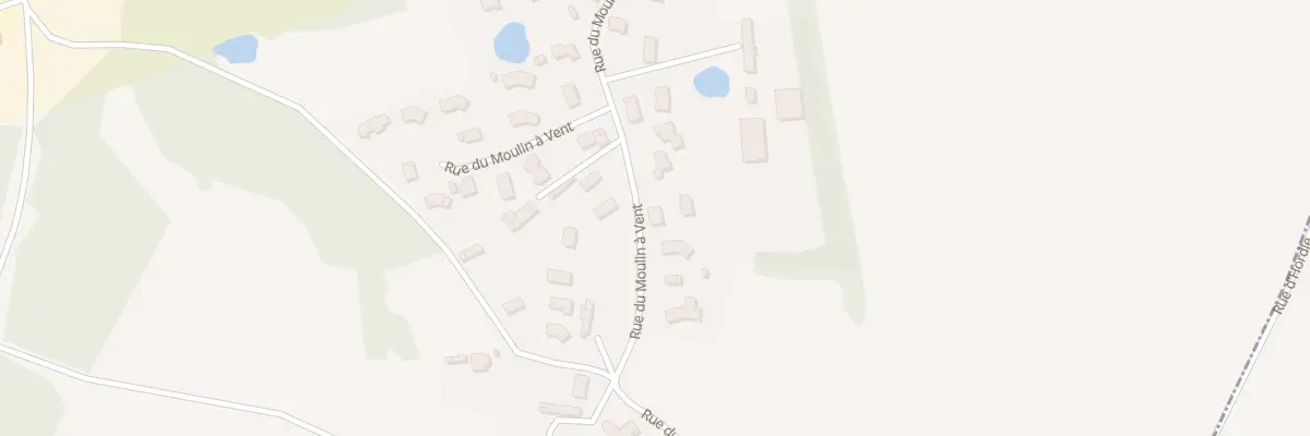 Plan du 635 Rue du Moulin à Vent à Yerville