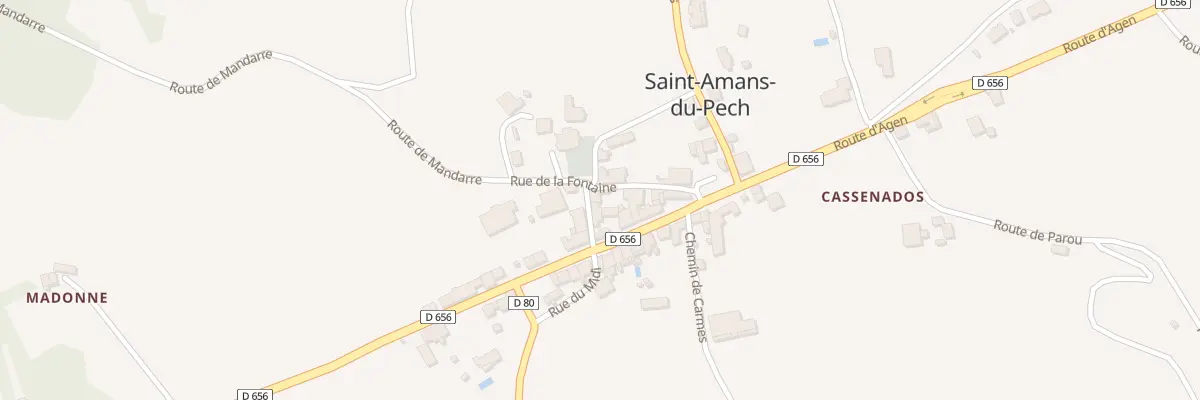 Plan du 5061 Saint-Amans-Nord à Saint-Amans-du-Pech