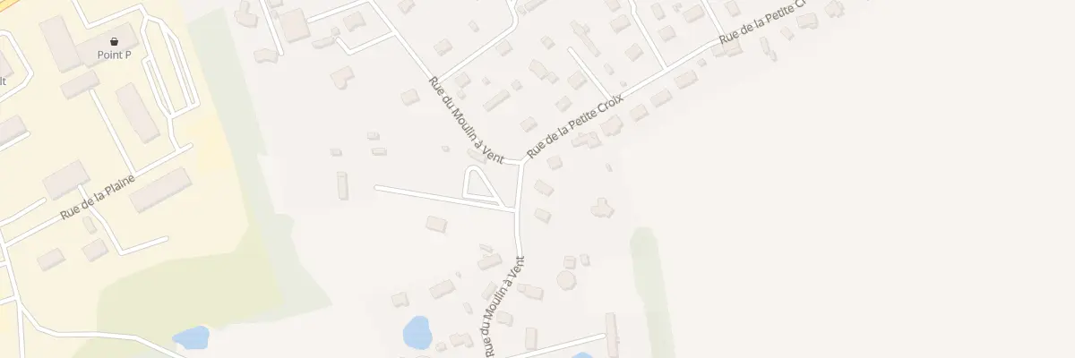Plan du 811 Rue de la Petite Croix à Yerville
