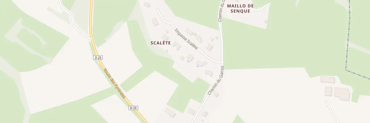 Plan du 2A Scalete à Boussan