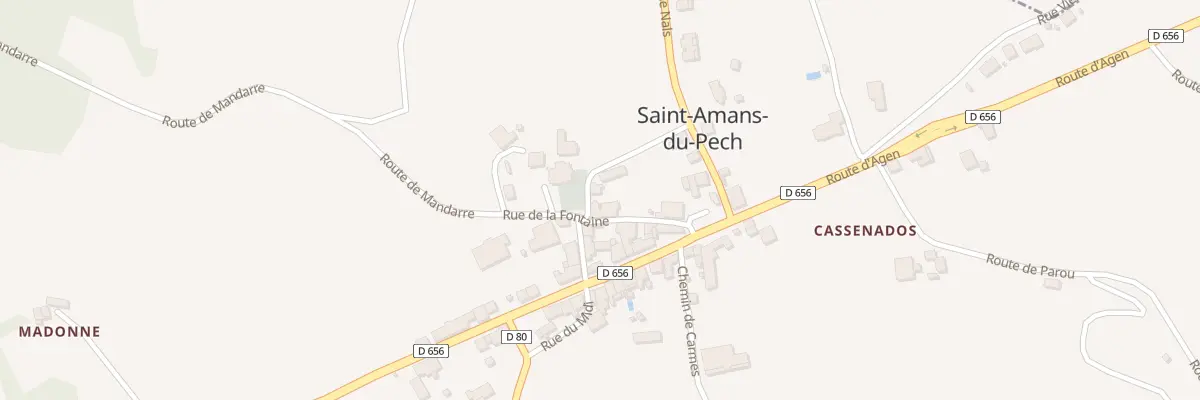 Plan du 5122 Saint Amans Nord à Saint-Amans-du-Pech