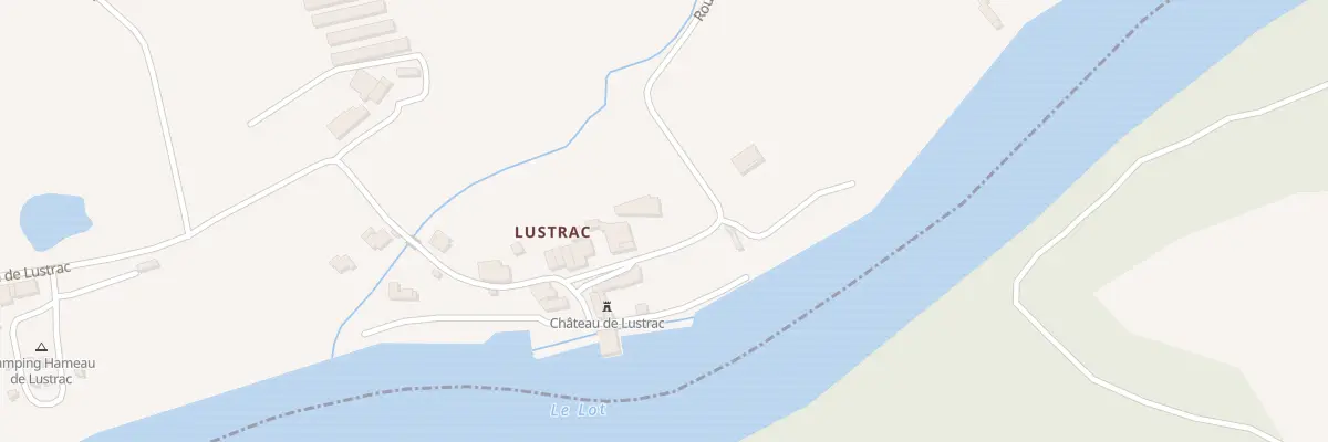 Plan du 2173 Rte de Lustrac à Trentels