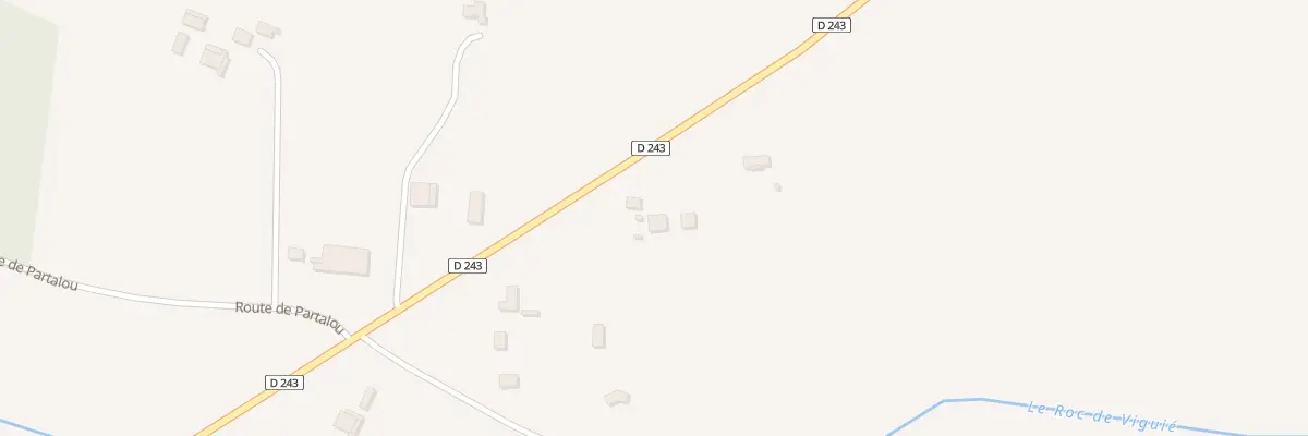 Plan du 75 Lalande Haute à Trémons