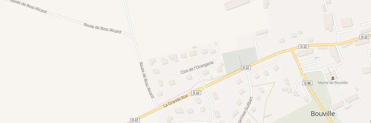 Plan du 6 Clos de l’Orangerie à Bouville
