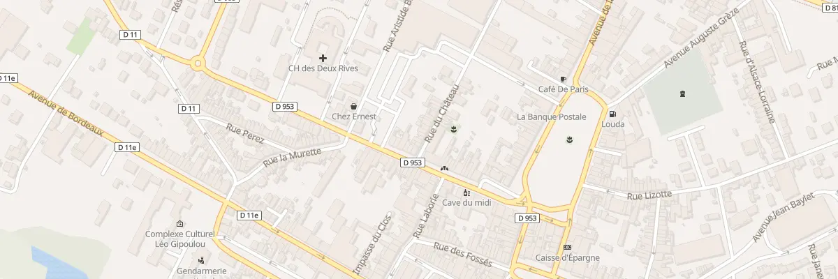 Plan du 7 Rue du Château à Valence