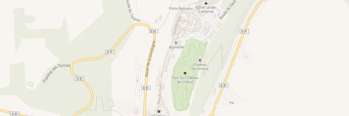 Plan du 306 Rue du Port à Limeuil