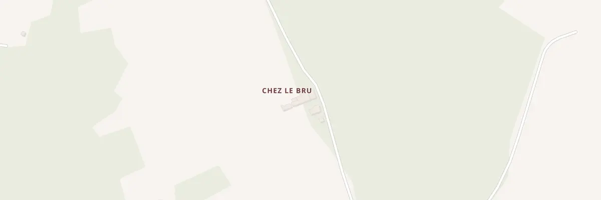 Plan du 5048 Chez Le Bru à Brigueuil