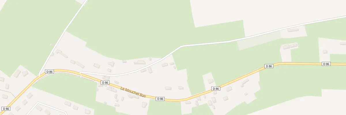 Plan du 5052 Le Bas Mouchel à Saint-Paër