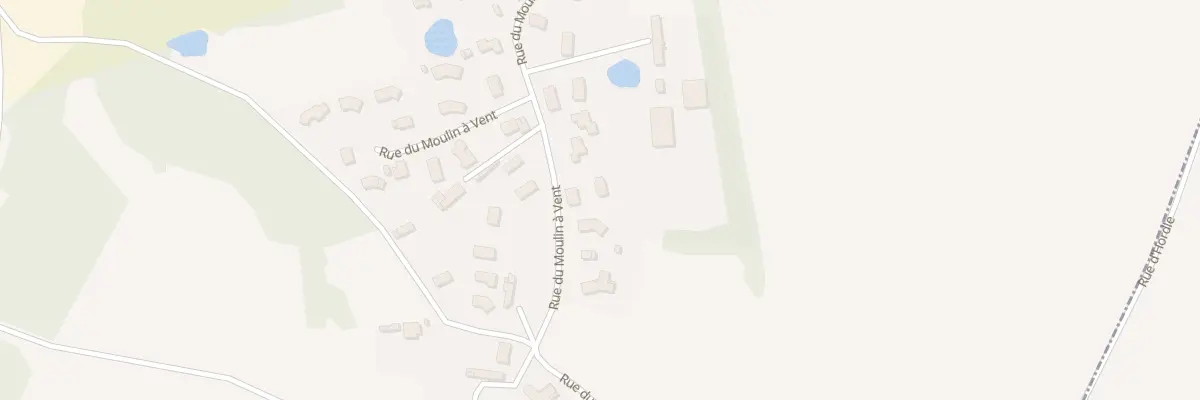 Plan du 629 Rue du Moulin à Vent à Yerville