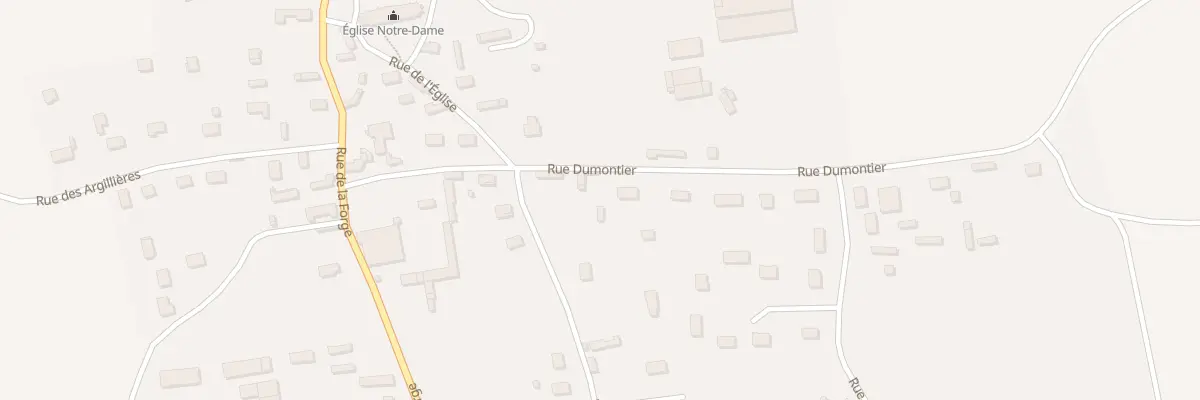 Plan du 8 Rue Dumontier à Combon