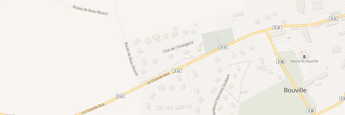 Plan du 1 Clos de l’Orangerie à Bouville