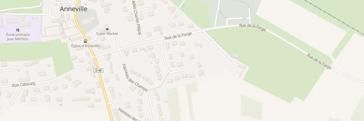 Plan du 7 Lot de la Forge à Anneville-Ambourville