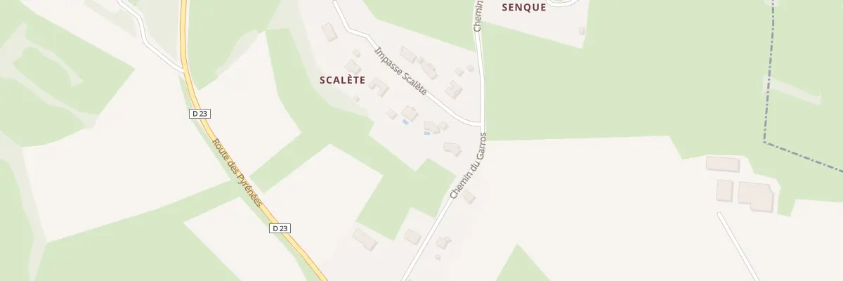 Plan du 5 Scalete à Boussan