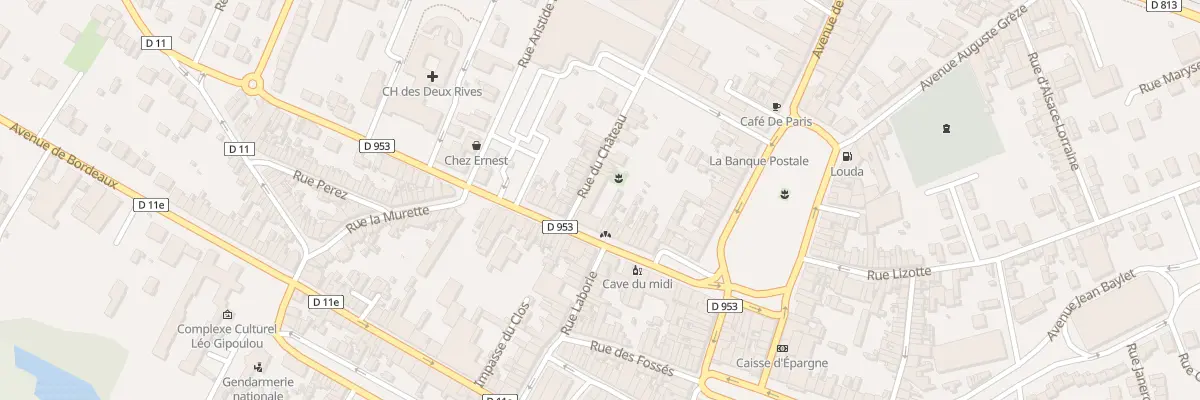 Plan du 4 Rue du Château à Valence