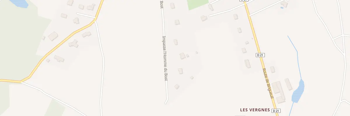 Plan du 325 Imp l’Homme du Bost à Saint-Junien