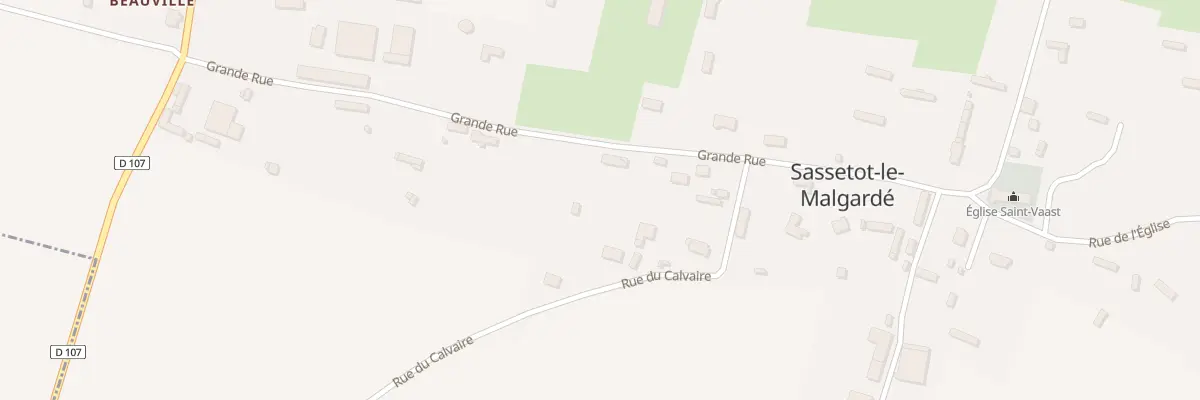 Plan du 5035 Le Village à Sassetot-le-Malgardé