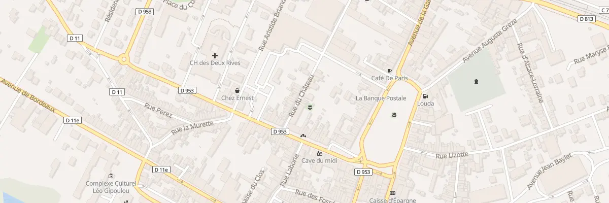 Plan du 8 Rue du Château à Valence