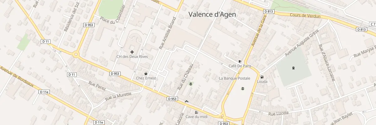 Plan du 37 Rue du Château à Valence