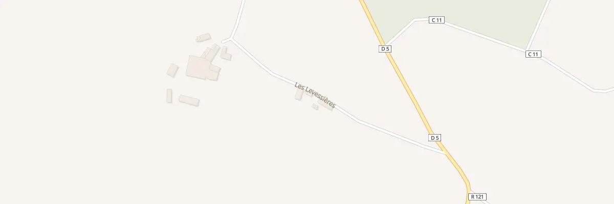 Plan du 114 Les Levessieres à Authon-du-Perche