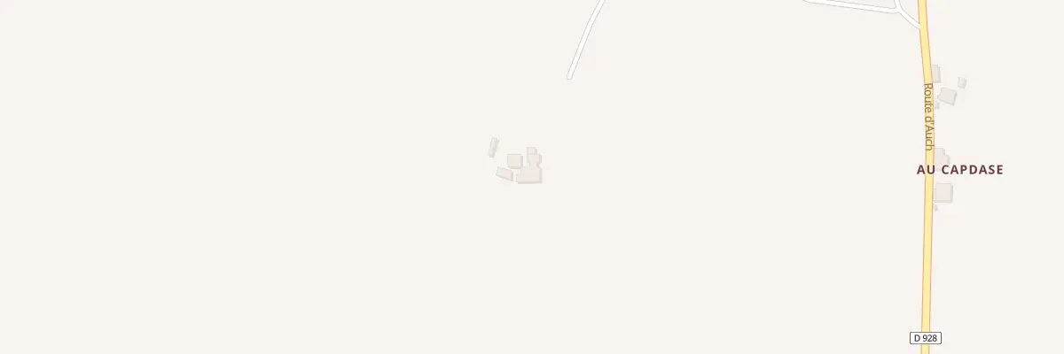 Plan du 960 Rte d’Auch à Solomiac