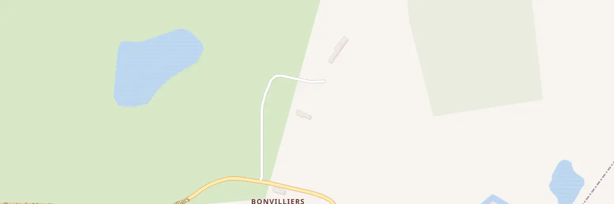 Plan du 25 Bonvilliers à La Chapelle-Fortin