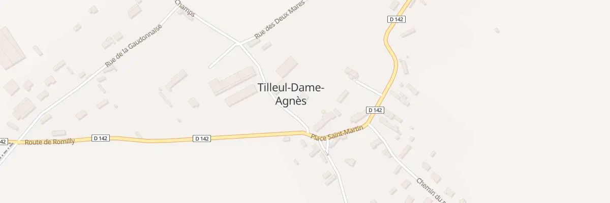 Plan du 4 Rue des Champs à Tilleul-Dame-Agnès