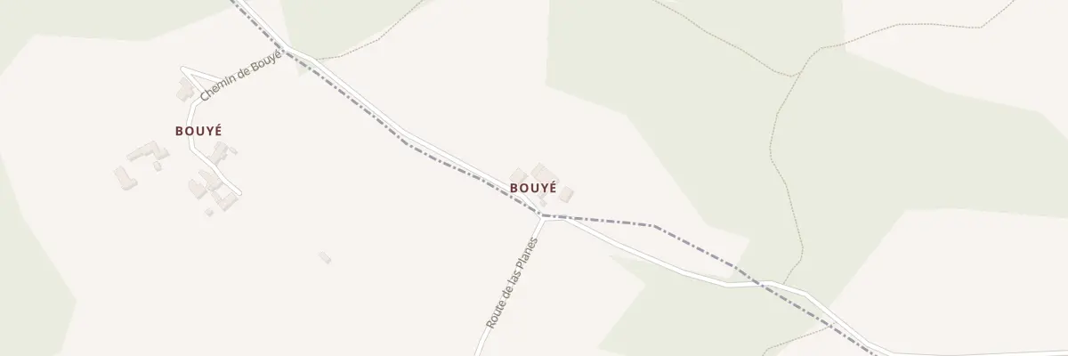 Plan du 129 Bouye à Gavaudun