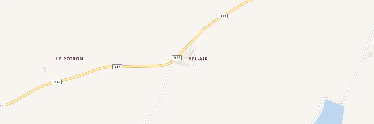 Plan du 3 Bel Air à La Celle-Guenand