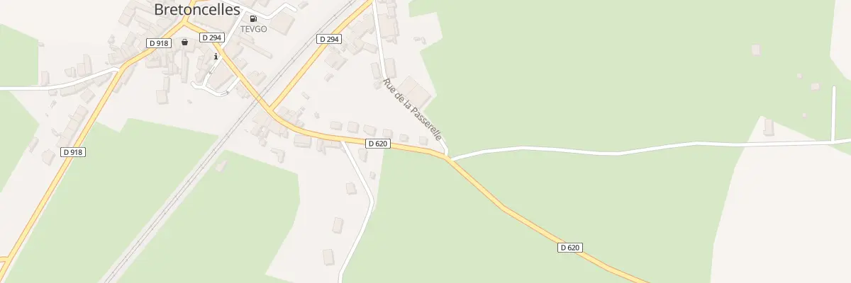 Plan du 20 Rue Roger Calbris à Bretoncelles